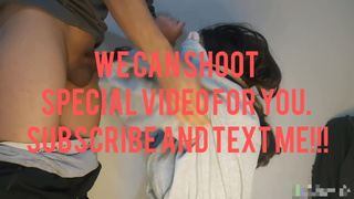 Blindfold surprise - my step-sister thinks I'm her boyfriend