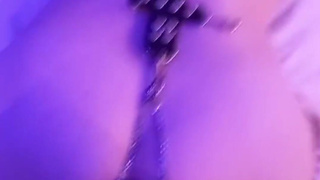 LaEmperatrix introduces huge BadDragon Dildo into her submissive's ass