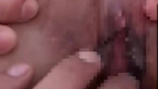 あへ声でビチョビチョ音をたててマン開きする人妻がエロい/寝取られ/個人撮影/素人/NTR/パイパン/hentai/japanese girl got extacy with finger