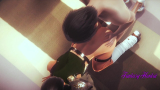 Final Fantasy VII Hentai 3D - Yuffie Have a Hard Sex