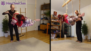 Girl getting flying orgasms; Shibari, spanking and Bastinado!