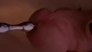 submissive bitch tied up for sounding from domme girlfriend