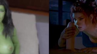 Marvel vs DC (Splitscreen)