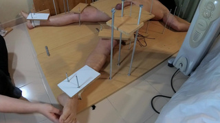 Amateur Femdom Handjob CFNM Torture.Feet Tickling Torture.Ruined Orgasm