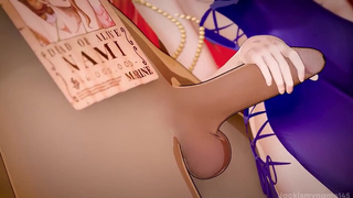 Nami Would Give You A BIG Hand If you Dont Tell The Hunters... [One Piece] [SFM]