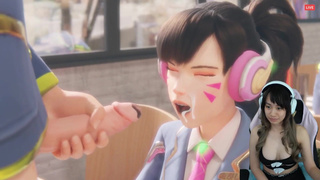 I watched DVa get nerfed by big dicks ... The 8 BEST Rule 34 DVA Overwatch Sex Hentai