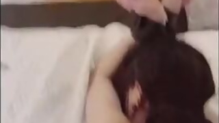 Sexy teen slut pinned down and PRONE BONED RAW in her tight juicy pussy ????