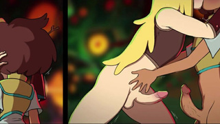 Amphibia porn comic "All In despite an Alternative Outcome" by Ruddyrzaq (Slightly censored)