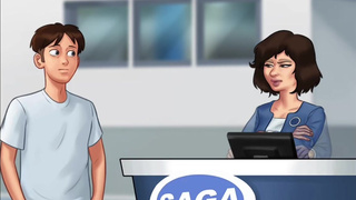 Summertime Saga en Español-Historia Principal- Parte 18- DIANE NOS SACA LA LECHE CON SUS RICAS TETAS