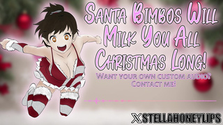 Hot, Dangerous Santa Bimbos Surround Your House... One Is Coming Down The Chimney! Audio Roleplay