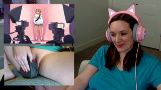 Hamichi's Corner - REACT - MILF Gets Off On Bad Dragon Dildo Watching Porn