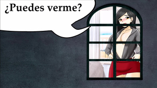 JOI CBT - Escuchame follar con otro mientras golpeas tus huevos por la calle.