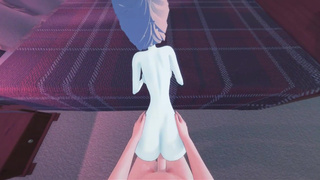 Pearl getting fucked from your POV, doggystyle orgasm - Steven Universe Hentai.