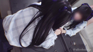 ????【流出 ハ○撮り】フォロワー数10万人越え、超人気清純派アイドルに生○入 人生初ガチイキ連発で理性崩壊寸前 大量中○し映像流出 【Aliceholic13】 Hentai Cosplay