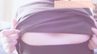 Work while putting up with nipple orgasm