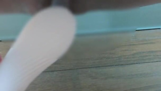 I've gotten into the habit of putting a vibrator on my erect clitoris to make it throb.