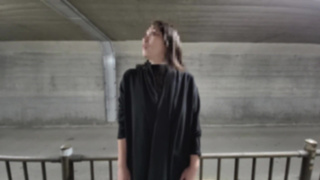 I was excited to be seen by people when I was taking a walk in a naughty costume under the overpass