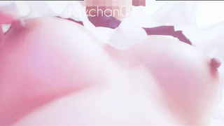 breast-feed.Japanese tits and nipples.