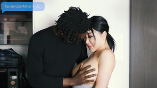 Japanese Nympho Milf can't resist a good BBC