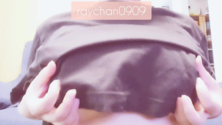 Nipple masturbation while desperately suppressing the voice