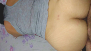 Anal Gape - My Thick Cock Breaks My Wife's Ass - real amateur homemade