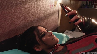 Alone With Panam Palmer Part 1 Footjob Growth