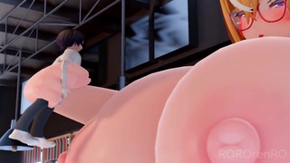 Date at a Cafe When Suddenly Growth (Complete) | ROROrenRO