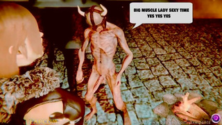 Golden Axe Horny Rider (Growth Animation)