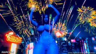 4th of July Celebration (Giantess Boobs and Guns)