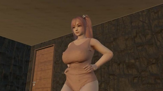 Giantess Breast Expansion Growth Giantess Big Boobs Gymer Giantess Warm Up
