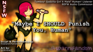 【R18 Audio RP】 A Fem! Godzilla Plays with You in Her Mouth~ 【F4M】