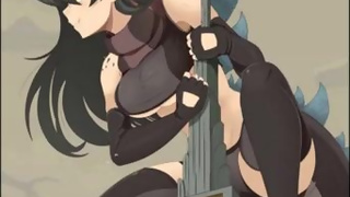 Godzilla Gal Makes A New Little Friend In The City F/A