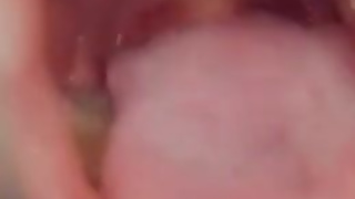 GIANTESS licks and swallows