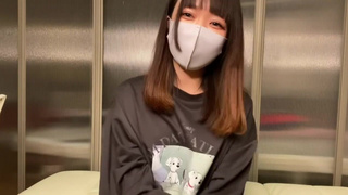 During the live-streaming, a person from the office intervened and had public sex for throwaway mone