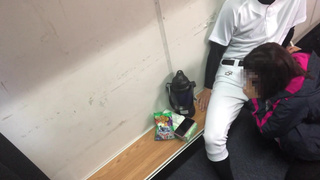 部室でハメ撮り。