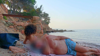 INFIDELITY DAY - I cheat on my husband on the beach by fucking with a stranger