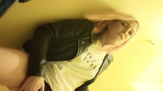 Finger Fucking in Public Toilet at a Metal Gig fakeannalee