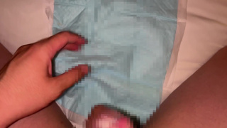 A perverted married woman who is shy at a hot spring inn and ejaculates twice in the back, but immed