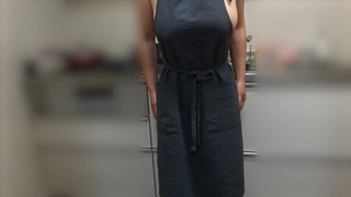 Hentai Busty Japanese MILF! Naked Apron (^^♪