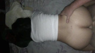 Intense Sex - I love to fuck looking at my wife's big ass, real amateur homemade