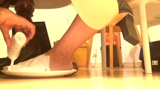 ❤️ Feet Worship part 1 ❤️Goddess Came Home ❤️ Foot Care Part 1 ❤️ with background relaxing music