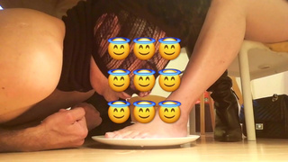 ❤️ Feet Worship PART 6 ❤️ Goddess Came Home ❤️ Foot Care Sequel ❤️ with relaxing music (piano base)