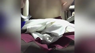 パイパン女子、全力かわいい服着て陶酔オナニー！くちゅ音いっぱい聞いてくださいね♡（自撮り、素人、無修正）