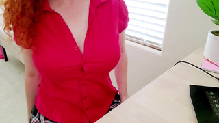 ASMR JOI At Work In The Office When Hot Little Intern Gives Boss Jerk Off Instructions!