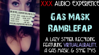 Talking & Masturbating While Wearing A Gas Mask (AUDIO ONLY ASMR)