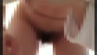 Foot jerky squirting standing masturbation in pajamas