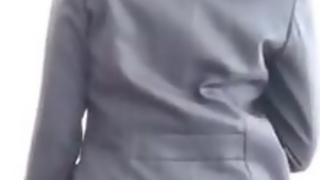 The true appearance of an office worker working at a major manufacturer_No bra, panties, pantyhose