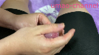 (Horse woman's seed squeezing diary) Super comfortable lotion handjob technique that stimulates acup