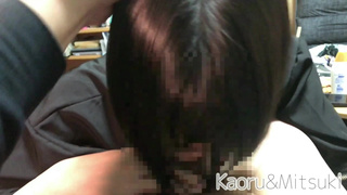 【主観 / フェラ】アラサーのセフレにお口で奉仕させた後にたっぷりと口内射精してやった(。-`ω-)