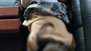 "Don't yet! Uniformed gal sticks out her erotic ass and is poked in the back and climaxes